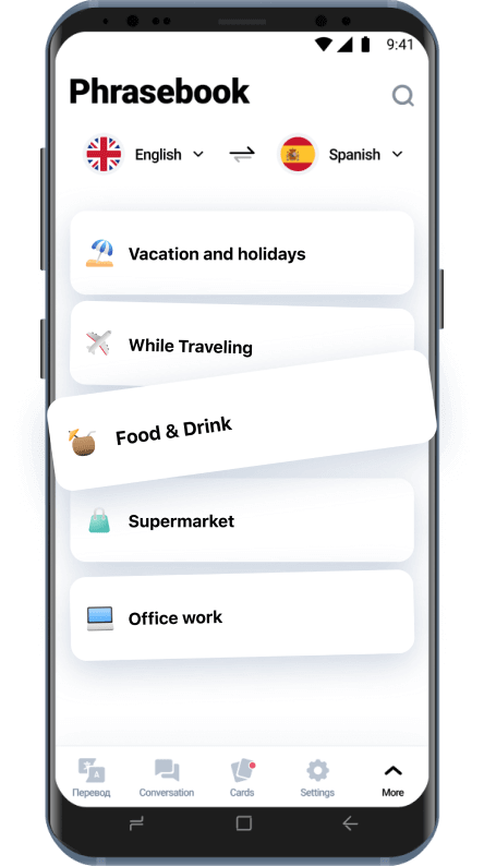 Dictionaries and Phrasebooks